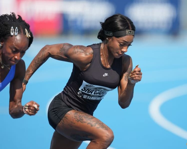 Athletic-Lyles, Richardson ease through opening 100m heats at US championships