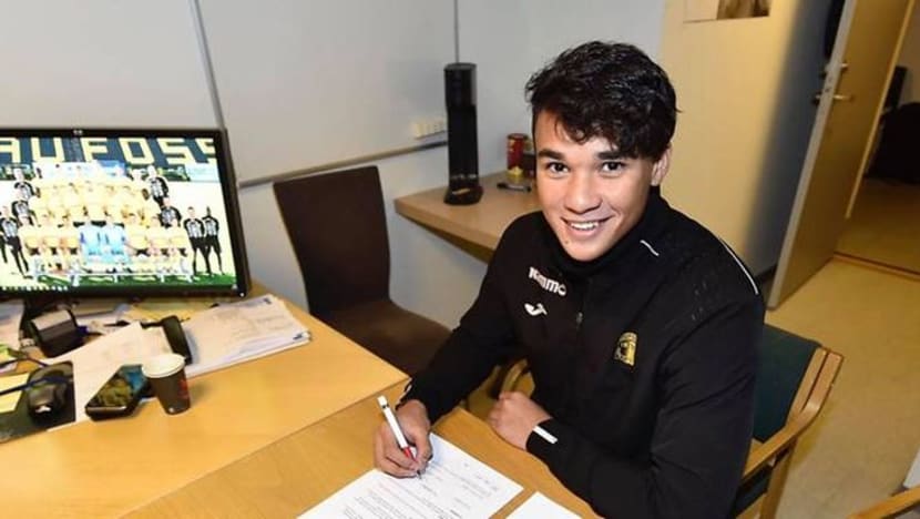 Ikhsan sarung jersi kelab bola sepak Norway; ikat kontrak 2 tahun dengan Raufoss IL