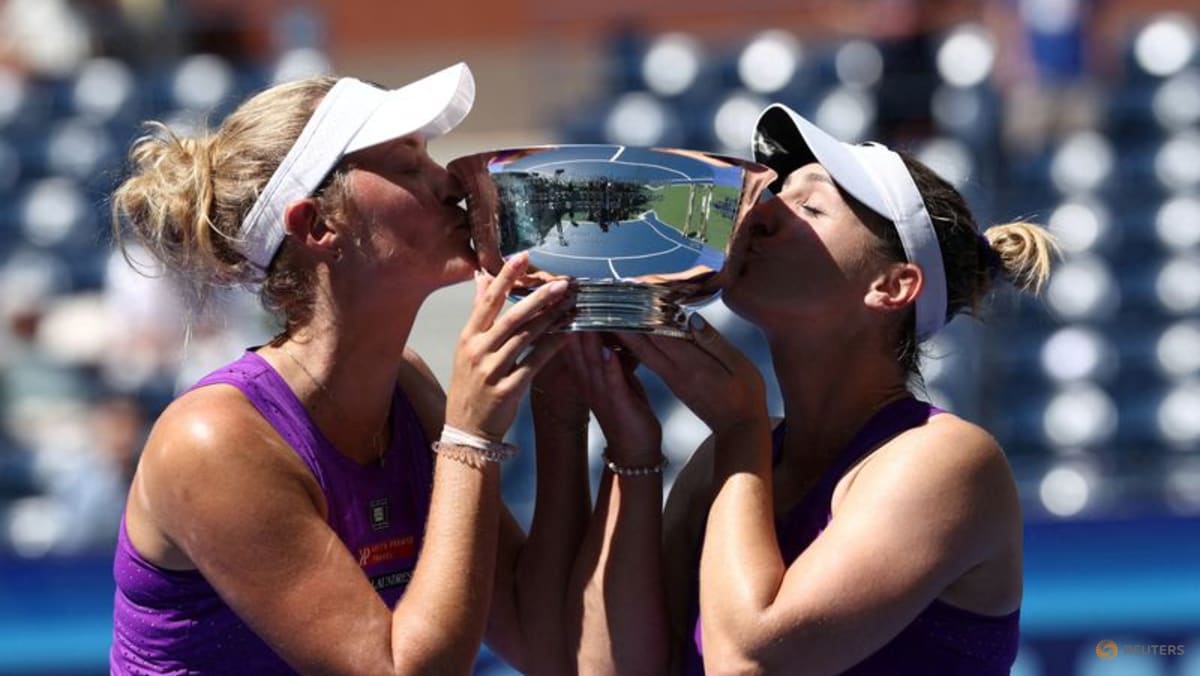 Dabrowski, Routliffe overcome Siniakova and Townsend for US Open doubles title
