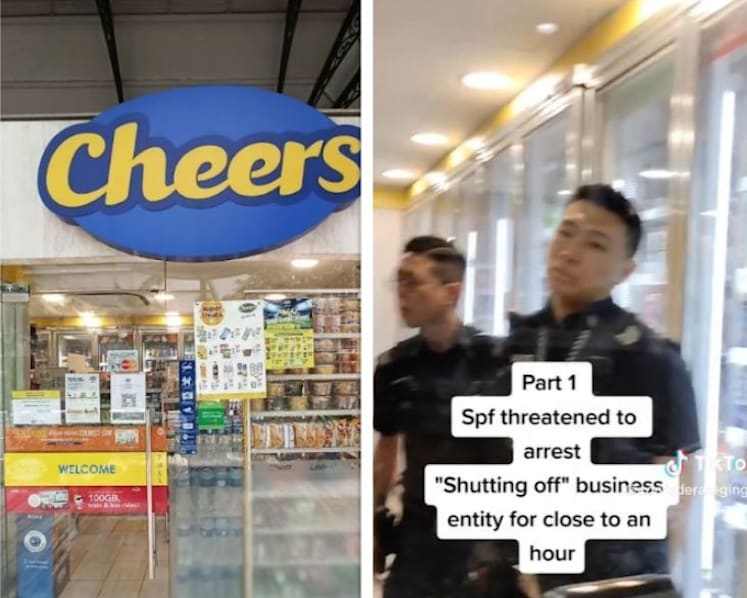 Convenience store Cheers fires employee who posted his argument with police officers on TikTok