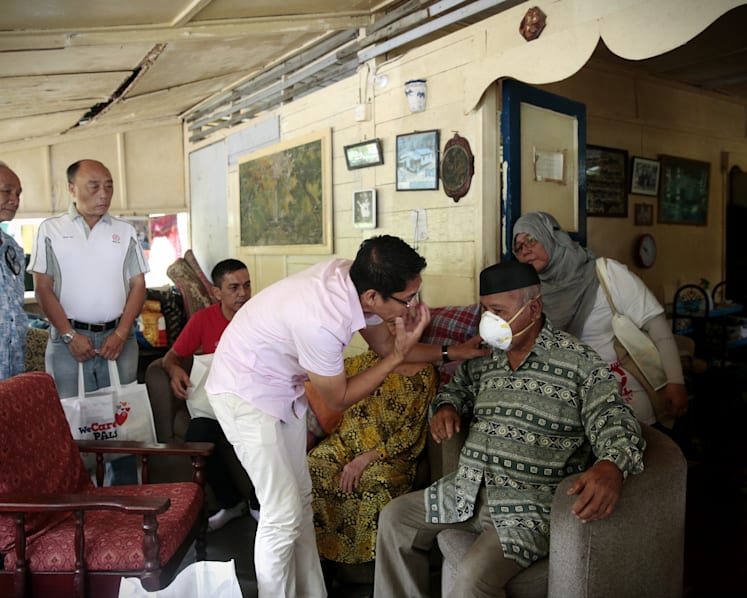Haze care packs distributed to Pulau Ubin residents