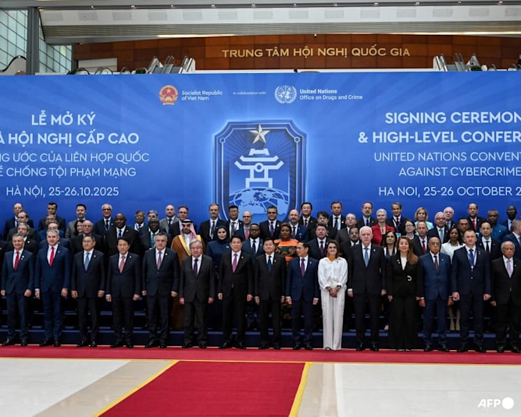 More than 60 UN members sign cybercrime treaty opposed by rights groups