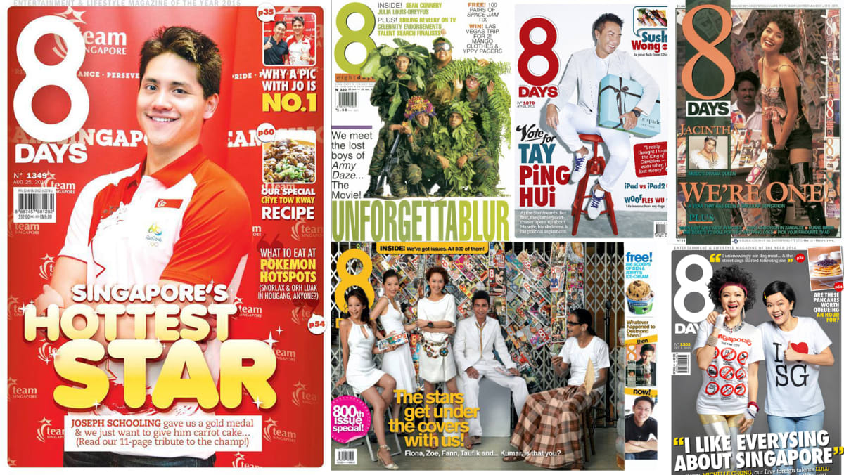 22 So Singaporean 8 DAYS Covers For National Day - 8days