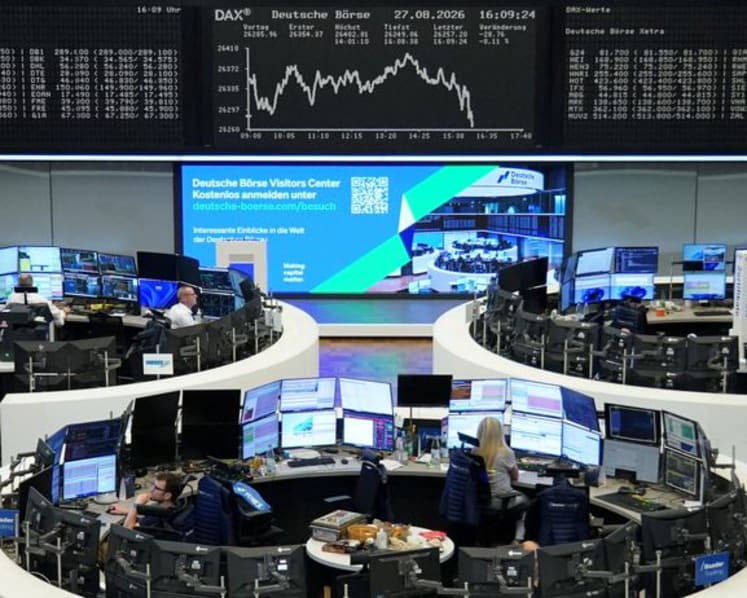 Shares set for weekly gain, FX, bonds await Warsh's Jackson Hole debut