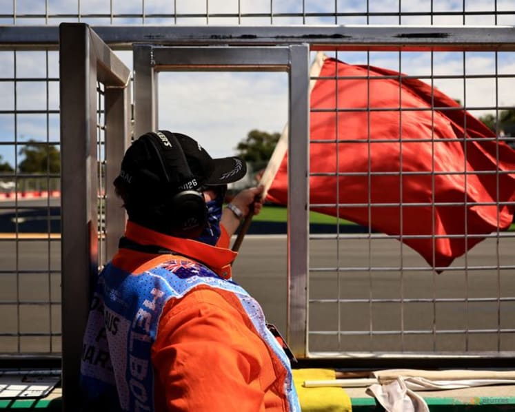 Russell fastest in final practice as Mercedes teammate crashes out