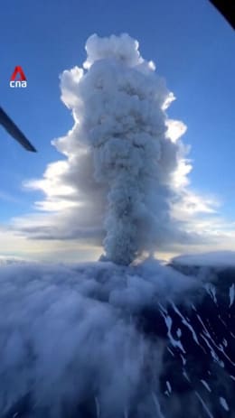 Russia volcano erupts for the first time in centuries