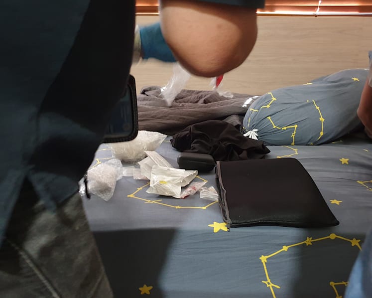 Selling narcotics over Telegram: An inside look at a drug raid