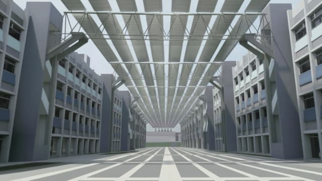 裕廊集团招标开发本地首个悬挑式太阳能光伏系统