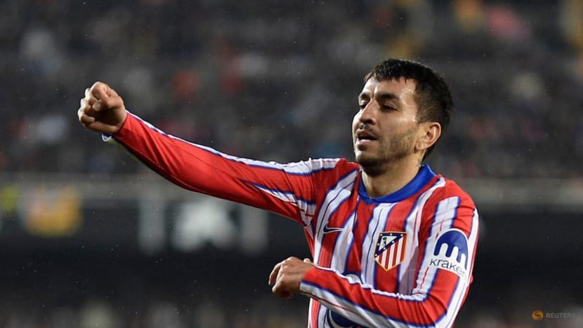 Atletico's Correa banned for five games after insulting referee