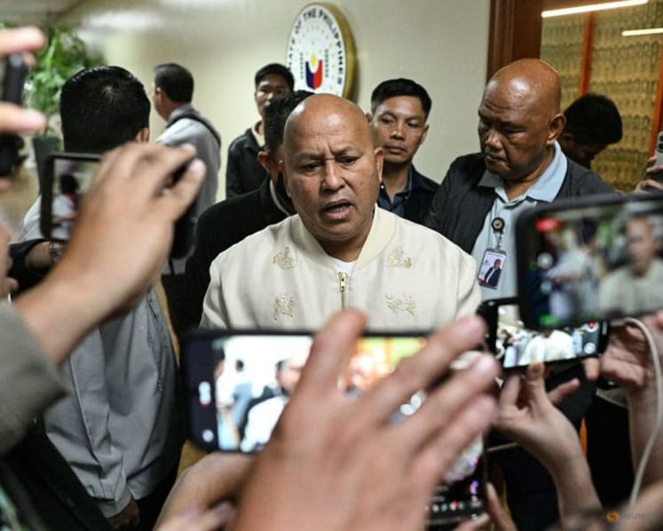 Philippine politician wanted by ICC makes 'escape' after Senate chaos
