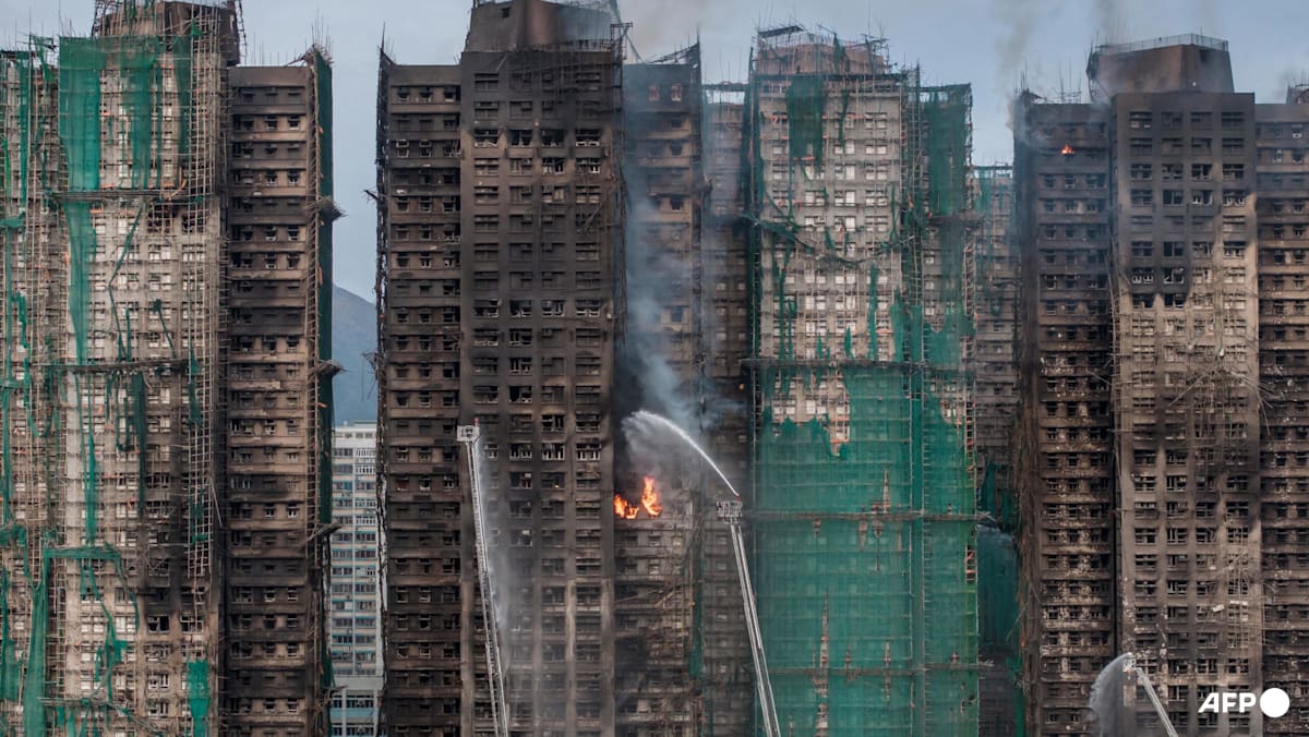 Hong Kong nears end of search and rescue mission as tower fire death toll rises to 94