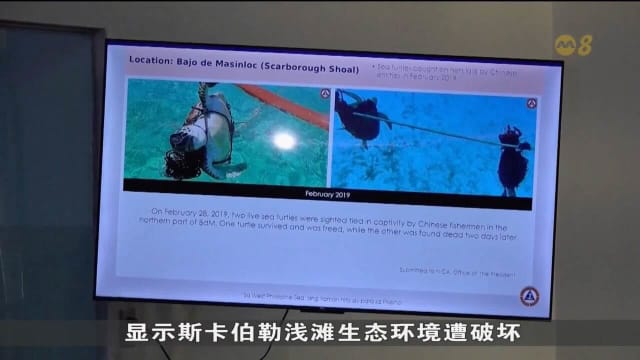 指控中国常年破坏海洋环境 菲律宾要求开放黄岩岛