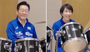 Japan and South Korea leaders got jamming to K-pop beats, social media buzzes with jokes and praises