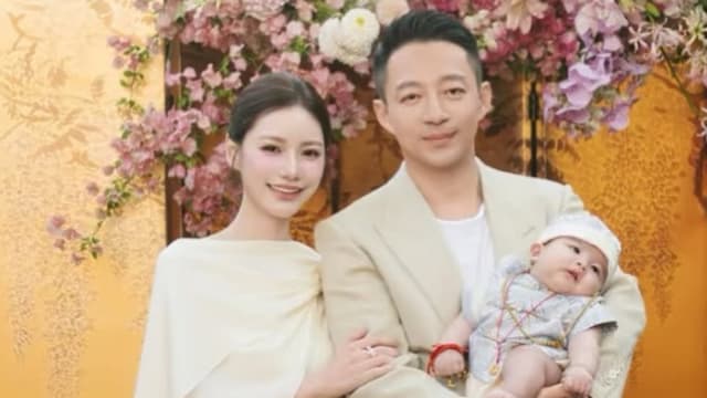 汪小菲、马筱梅儿子百日宴本名曝光，收长辈价值1万元金锁