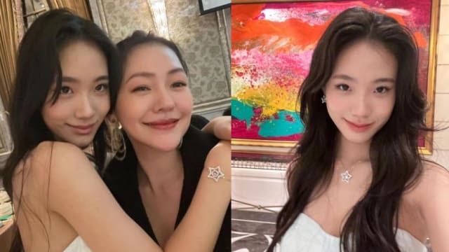 小S二女儿晒海边辣照　小蛮腰、逆天长腿超吸睛