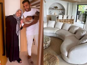 Taufik Batisah and wife give a tour of their newly renovated home inspired by Bali