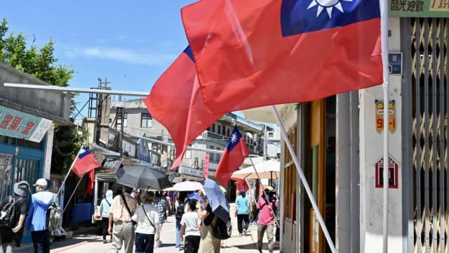 台湾军方连续第二天侦测到中国大陆气球