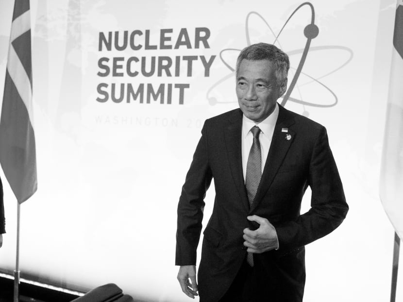 At the Nuclear Security Summit, Prime Minister Lee Hsien Loong said Singapore needs to do its part to minimise the threat of terrorist nuclear attacks, including implementing stringent border checks. Photo: AP At the Nuclear Security Summit, Prime Minister Lee Hsien Loong said Singapore needs to do its part to minimise the threat of terrorist nuclear attacks, including implementing stringent border checks. Photo: AP