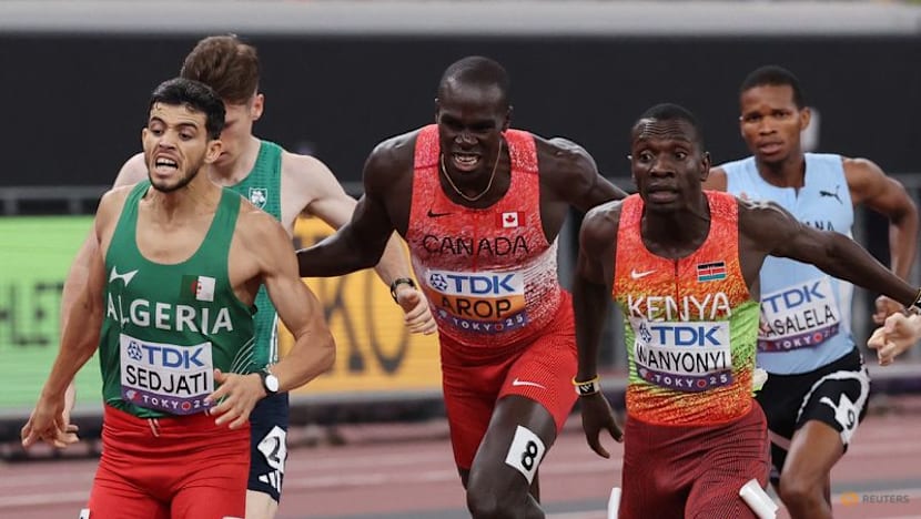 Kenya's Wanyonyi adds world 800m title to Olympic gold