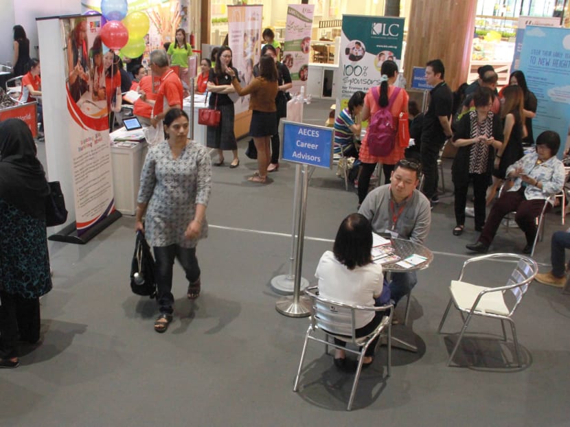 File photo of a career fair.