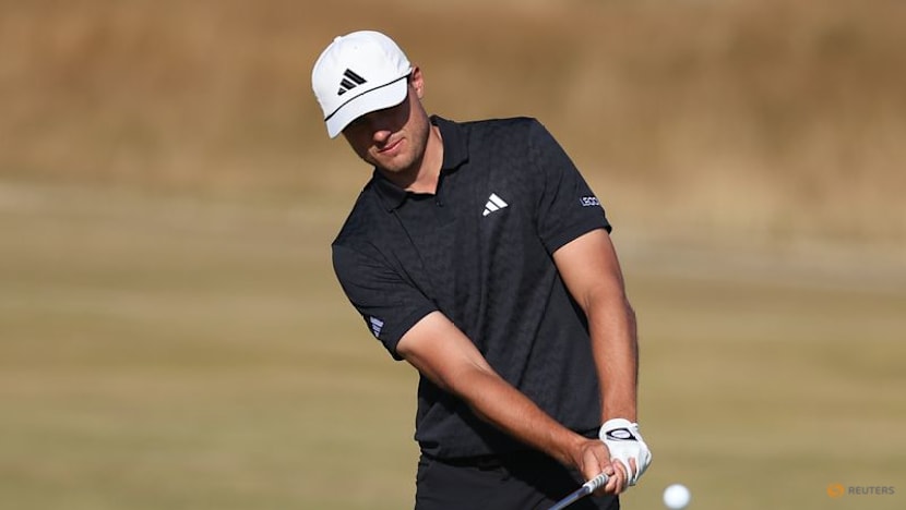 Aberg says travel woes left his driver snapped in half ahead of Open