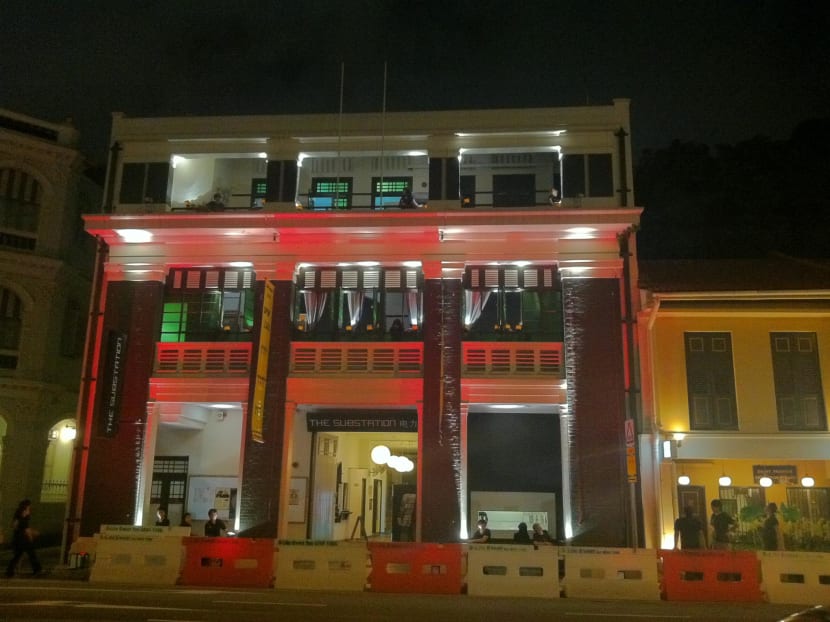 A view of The Substation along Armenian Street. The body of Australian tourist Nicholas Charles Mcgrath was found on the third level of the building on the morning of Sept 21, 2019.