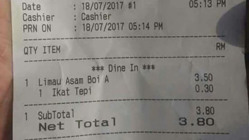 Dikecam tambah 30 sen untuk air ‘ikat tepi’, tapi pemilik restoran beri ...