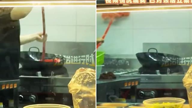 广东网红粥店被爆用扫把洗锅 当局介入调查