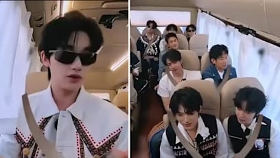China variety show digitally add seatbelt
