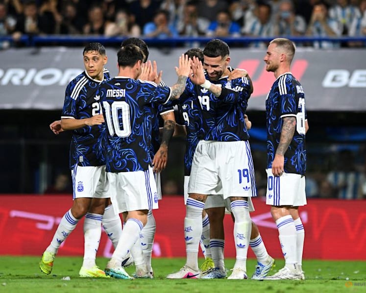 Argentina bump France from top spot in rankings ahead of World Cup title defence