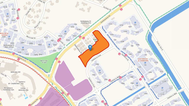 市区重建局在三巴旺和武吉知马推出两幅住宅地段