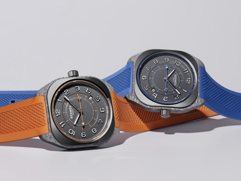 The sporty chic Hermes H08 watch collection gets new pops of colour 