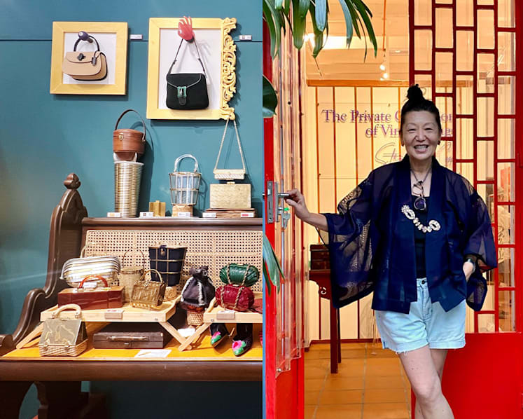This Singaporean turned a heritage shophouse in Penang into a museum of rare vintage bags 