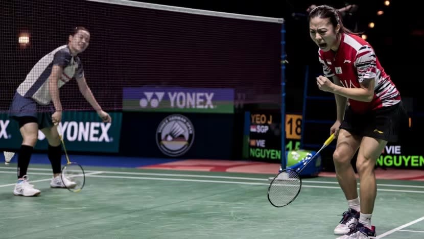  Pemain badminton SG Yeo Jia Min juara Terbuka Jerman