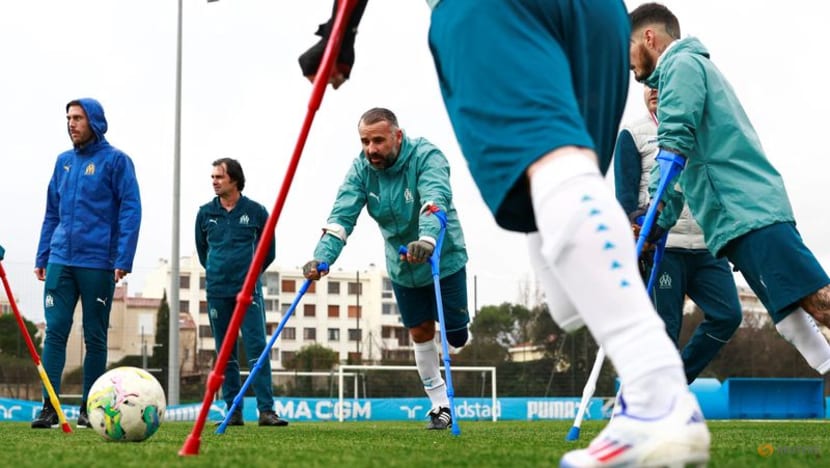 Marseille aim to develop amputee football with new team Marseille aim to develop amputee football with new team