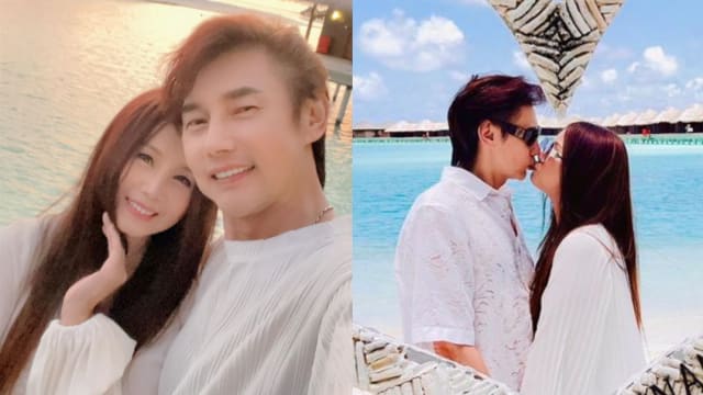结婚9年仍像热恋　包伟铭携爱妻游马尔代夫