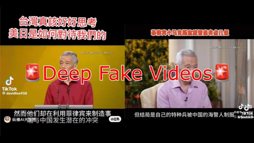 SM Lee warns of 'malicious' deepfake videos of him commenting on foreign relations, leaders SM Lee warns of 'malicious' deepfake videos of him commenting on foreign relations, leaders