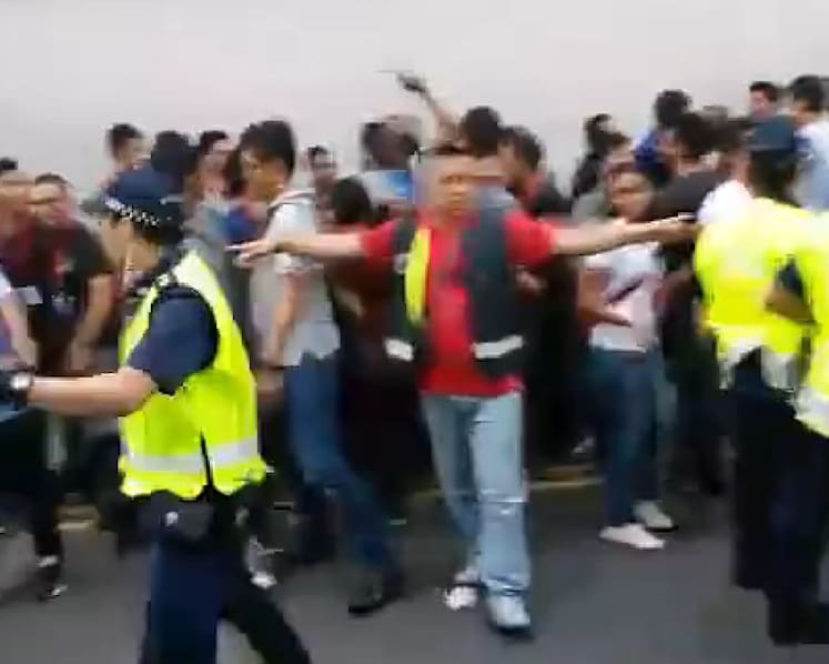 Three arrested at Thaipusam procession yesterday