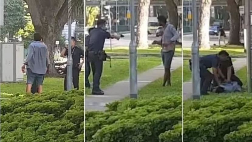 Jail, caning for man tasered by police, rubbed chilli powder in robbery victim’s eyes