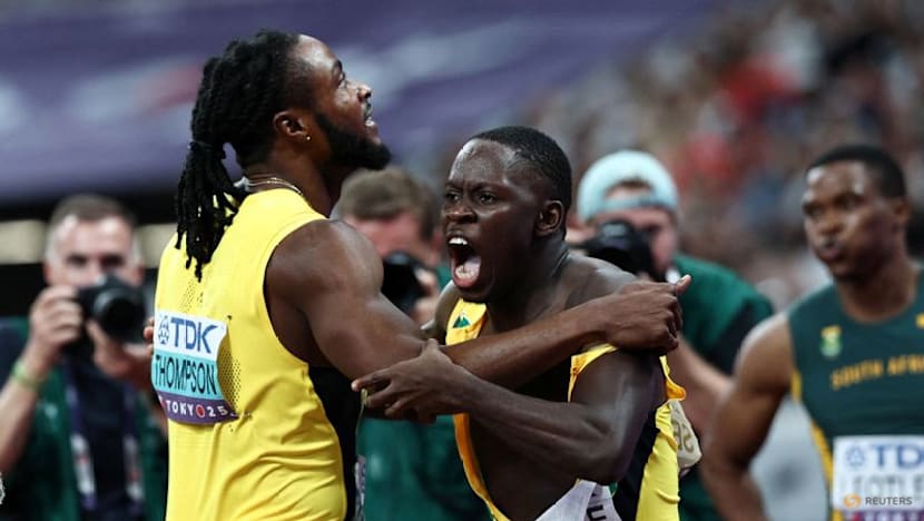 Seville delivers in style for world 100 metres gold