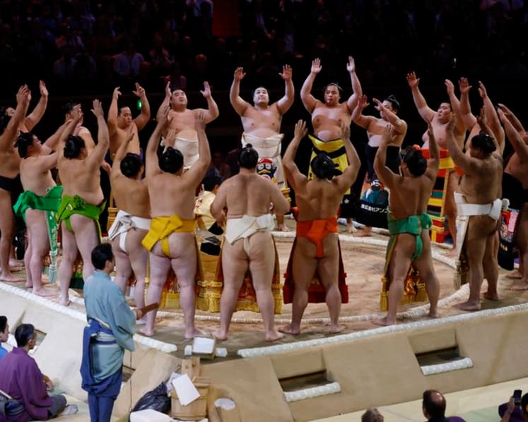 Sumo-Wrestlers primed to rock London in five-day tournament