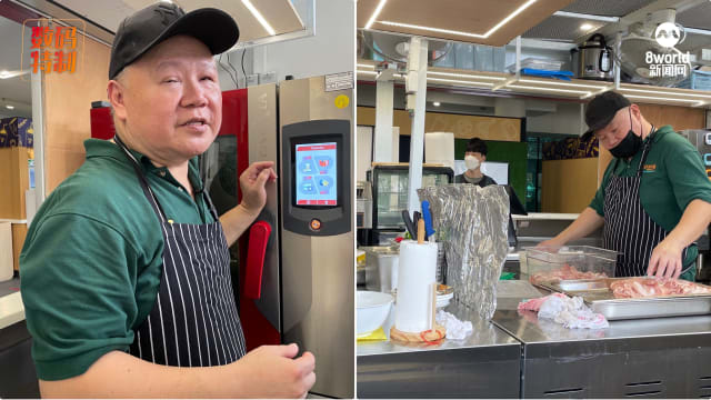 手术失败视力剩25% 视障厨师靠辅助工具再展长才