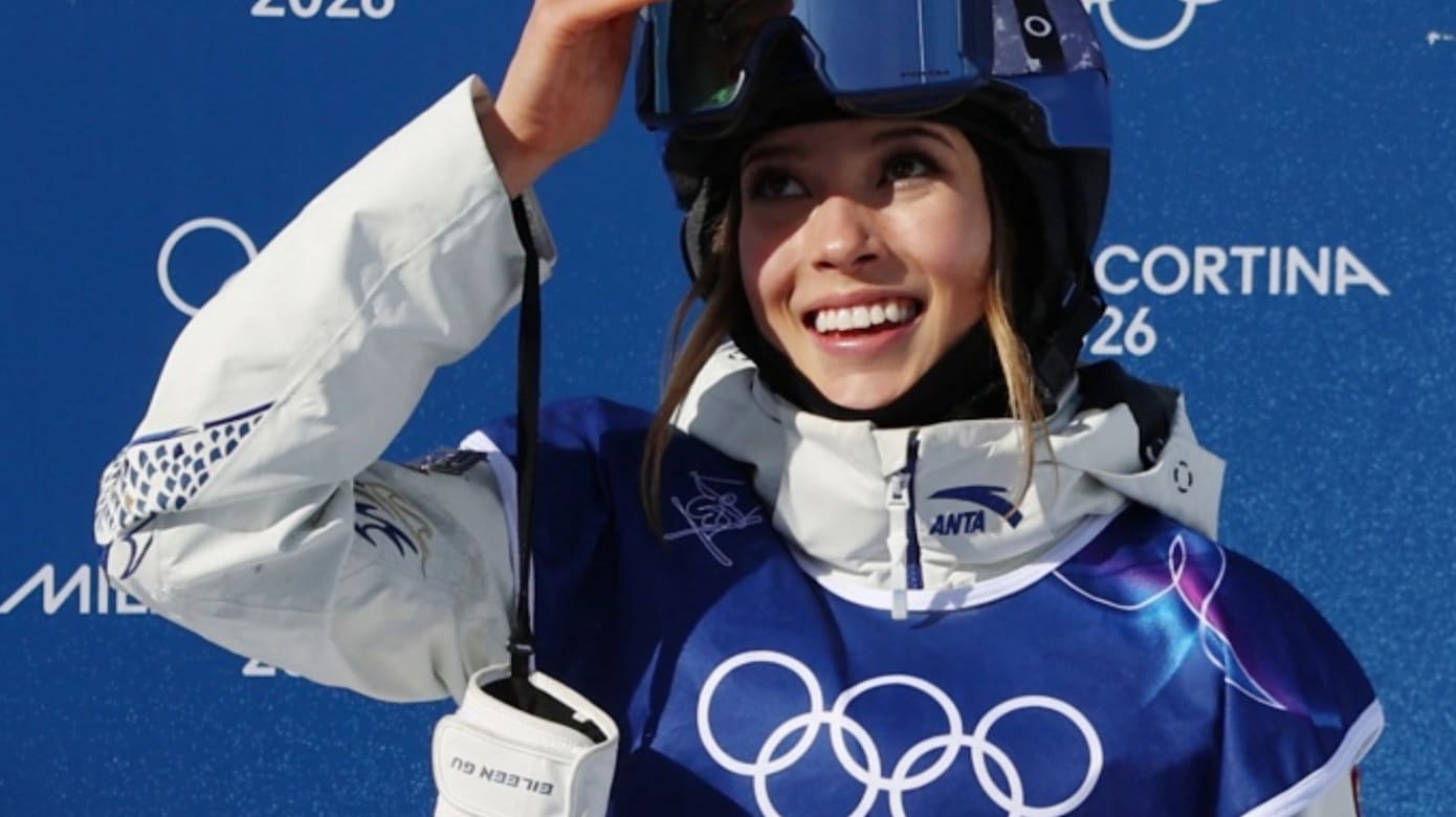 冬奥自由式滑雪女子U型场地 谷爱凌卫冕金牌