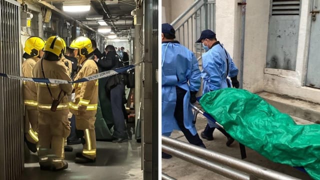 香港妇煮饭睡衣着火成“火人”  冲出屋求救 