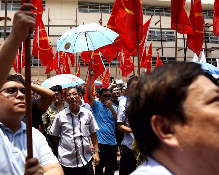 GE2015: On the ground on Nomination Day