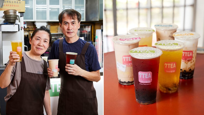 Friendly Taiwanese Couple Run Bubble Tea Hawker Stall, Nice Large-Sized Drinks From $1.50