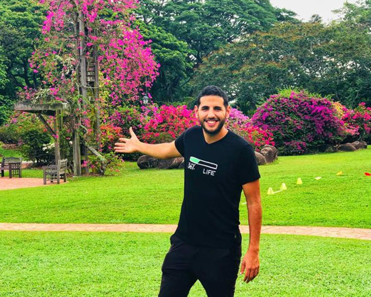 Nas Daily lands in Singapore ahead of fan meet at Botanic Gardens