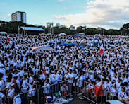 Thousands in Philippine capital hold second day of anti-graft protests