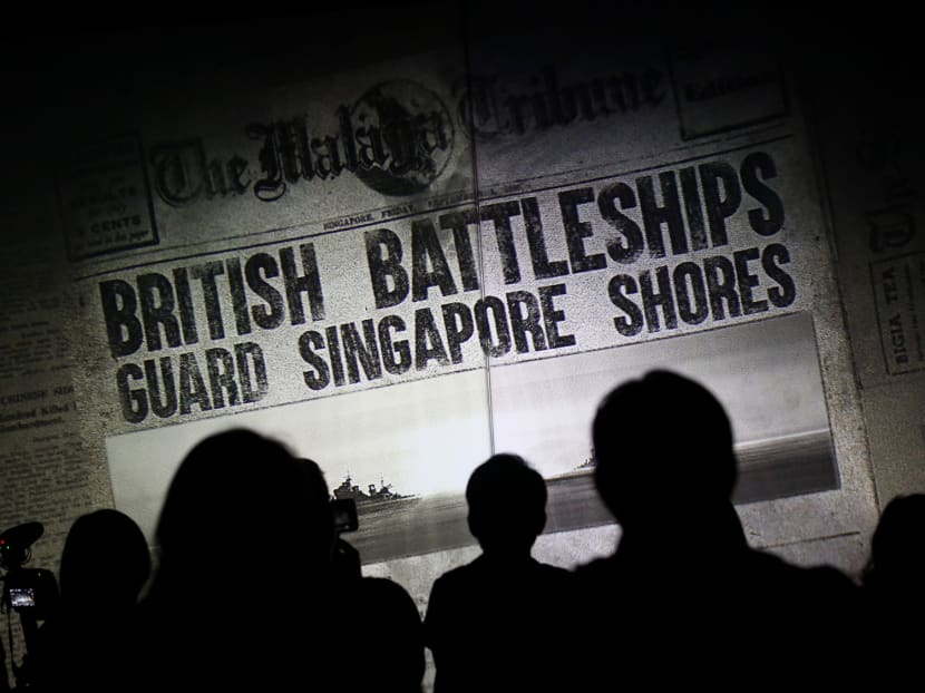 From Singapore to Singaporean: The Bicentennial Experience will run from June 1 to Sept 15 at Fort Canning Park. One of the segments is Time Traveller (above), an indoor cinematic journey. From Singapore to Singaporean: The Bicentennial Experience will run from June 1 to Sept 15 at Fort Canning Park. One of the segments is Time Traveller (above), an indoor cinematic journey.