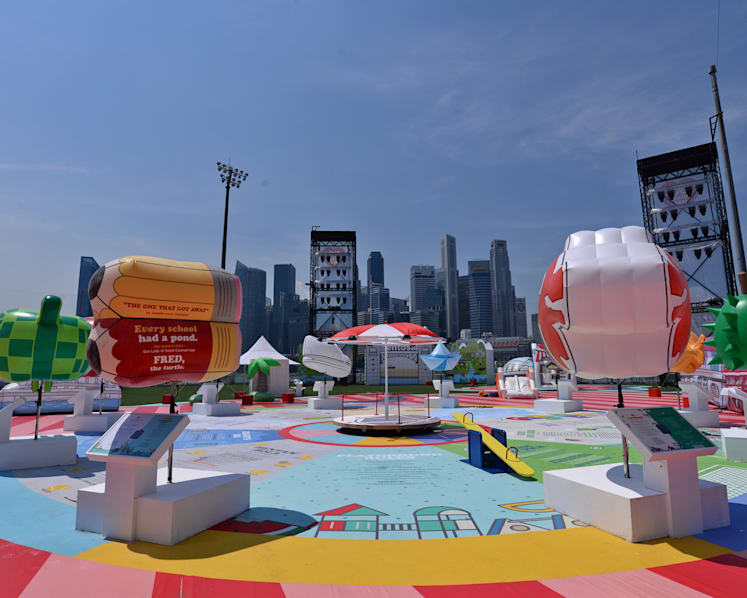 SG Heart Map on show at Marina Bay from Thursday